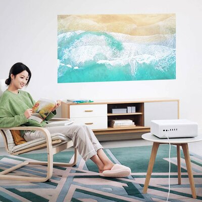 Xiaomi представила проектор, который заменит телевизор на 150 дюймов
