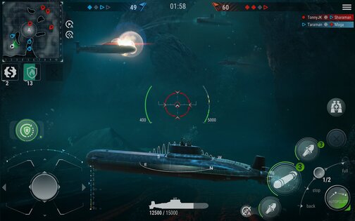World of Submarines 2.1. Скриншот 16