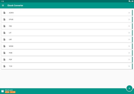Ebook Converter 9.2.44. Скриншот 8