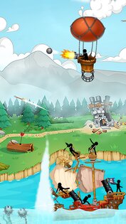 Катапульта – атака пиратов 1.8.6. Скриншот 2
