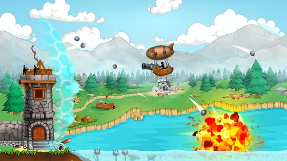Катапульта – атака пиратов 1.8.6. Скриншот 9