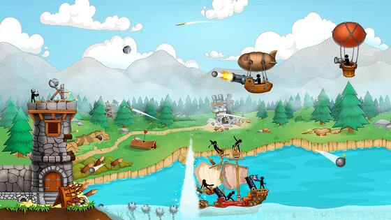 Катапульта – атака пиратов 1.8.6. Скриншот 13