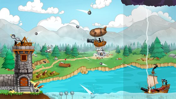 Катапульта – атака пиратов 1.8.6. Скриншот 15