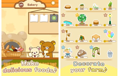 Rilakkuma Farm 7.0.7. Скриншот 2