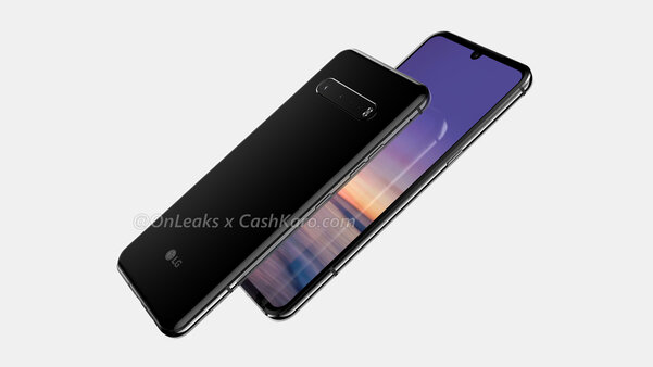 Появились первые рендеры флагмана LG G9: четыре камеры и каплевидный вырез