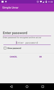 Simple Unrar 2.6.8. Скриншот 5