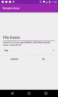 Simple Unrar 2.6.8. Скриншот 6
