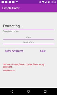 Simple Unrar 2.6.8. Скриншот 8