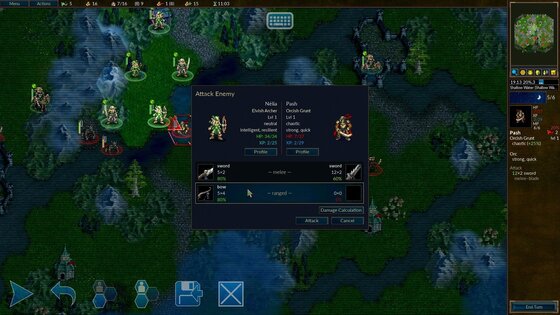Battle for Wesnoth 1.14.17. Скриншот 2