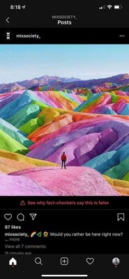 Instagram* начал скрывать отфотошопленные фотографии