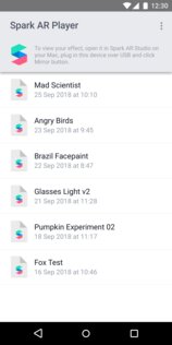 Meta Spark Player 187.0.0.8.277. Скриншот 2