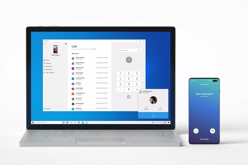 Функция звонков через Android-смартфон теперь доступна всем пользователям Windows 10