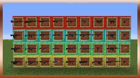Оружие Мод для MCPE 1.0. Скриншот 2
