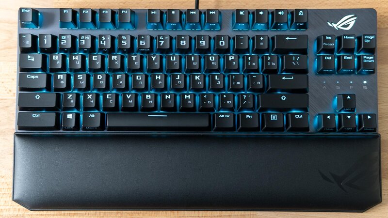 Обзор ASUS ROG Strix Scope TKL Deluxe: для почитателей компактности