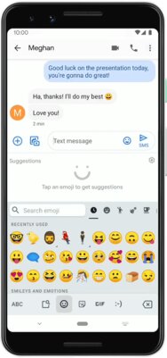 Клавиатура Gboard для Android научилась объединять два смайлика в один