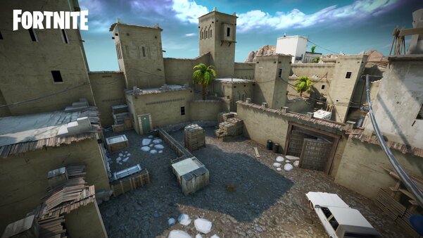 Одну из самых известных карт CS:GO воссоздадут в Fortnite