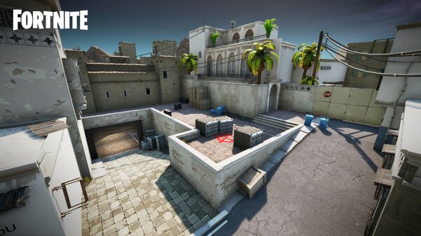 Одну из самых известных карт CS:GO воссоздадут в Fortnite
