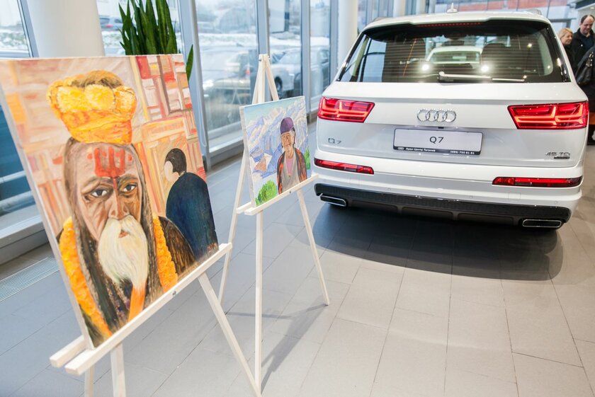 В автосалоне Audi в Москве прошёл вечер искусств