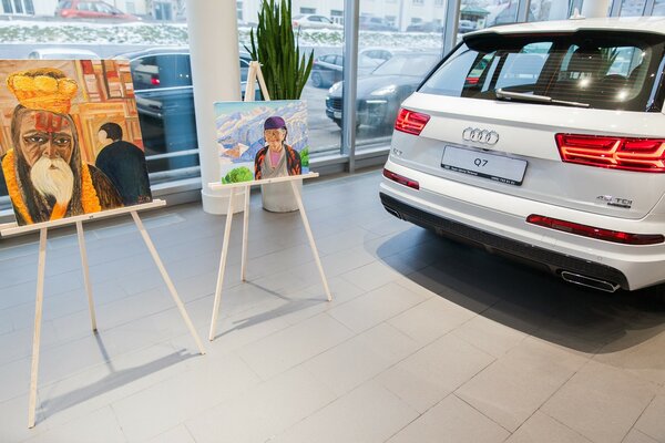 В автосалоне Audi в Москве прошёл вечер искусств