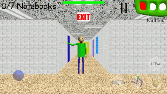 Baldi's Basics Classic 1.4.4. Скриншот 1