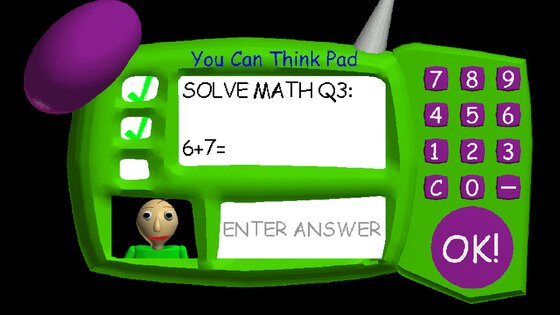 Baldi's Basics Classic 1.4.4. Скриншот 2