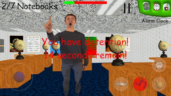 Baldi's Basics Classic 1.4.4. Скриншот 5