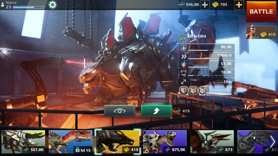 Jurassic Monster World 0.18.0. Скриншот 6