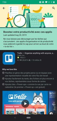 В Google Play теперь можно включить тёмную тему