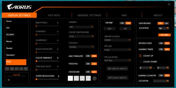 Обзор AORUS FI27Q-P: IPS покоряет геймеров