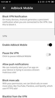 Adblock Mobile 7.10.3. Скриншот 3