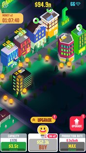 Idle Light City 3.0.7. Скриншот 3