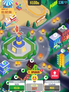 Idle Light City 3.0.7. Скриншот 8