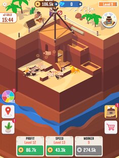 Idle Digging Tycoon 1.7.7. Скриншот 12