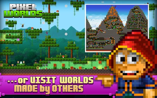 Pixel Worlds 1.8.20. Скриншот 13