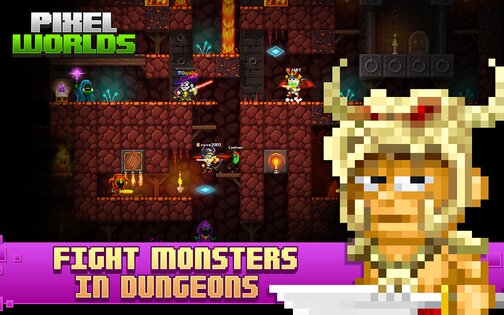 Pixel Worlds 1.8.20. Скриншот 19
