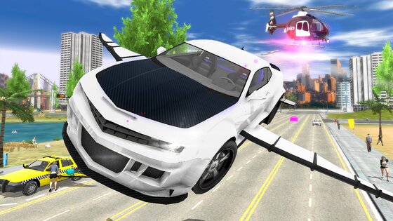 Flying Car Transport Simulator 1.36. Скриншот 3