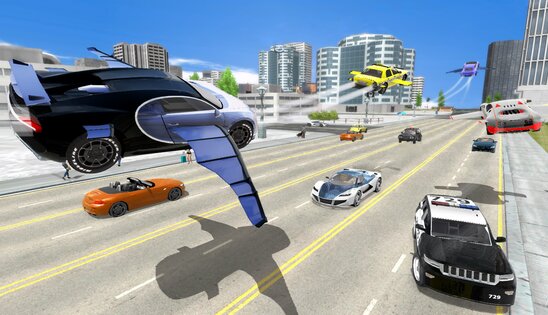 Flying Car Transport Simulator 1.36. Скриншот 20