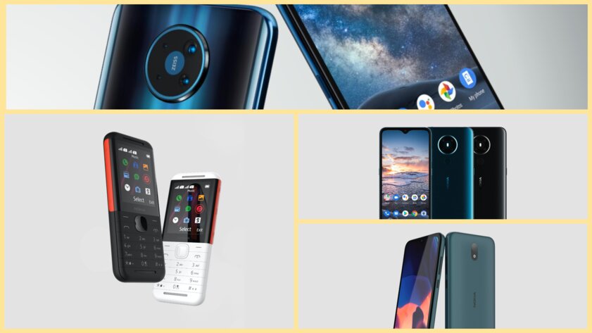 Nokia представила переиздание 5310 XpressMusic и трио элегантных смартфонов