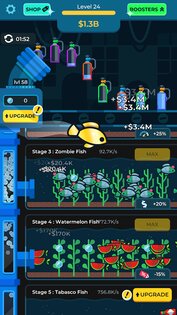 Idle Fish Aquarium 1.7.9. Скриншот 13