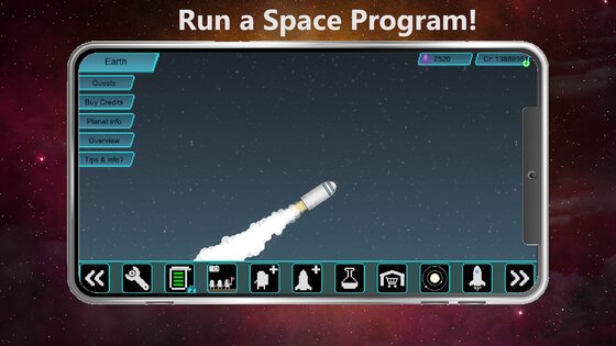 Tiny Space Program 1.2.137. Скриншот 1