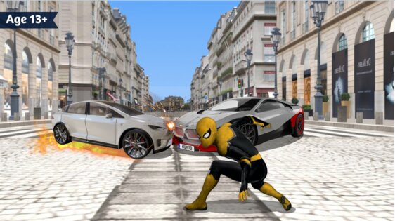 Flying Spider Rope Hero 1.0.32. Скриншот 2