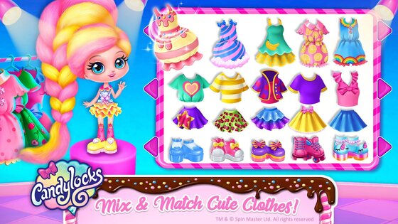 Candylocks Hair Salon 1.2.108. Скриншот 1