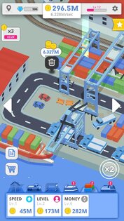 Idle Port Tycoon 3.2.2. Скриншот 3