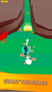 Stickman Dash 1.9.3. Скриншот 1