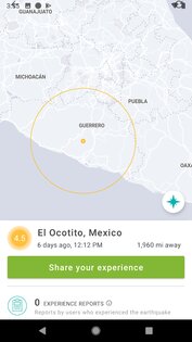 MyShake 3.1.34. Скриншот 3