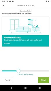 MyShake 3.1.34. Скриншот 4