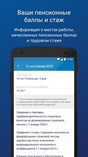 ПФР Электронные сервисы 1.2.3. Скриншот 4