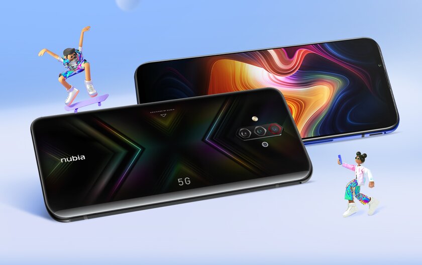 Представлен Nubia Play 5G с дисплеем 144 Гц и батареей на 5100 мА·ч Представлен Nubia Play 5G с дисплеем 144 Гц и батареей на 5100 мА·ч