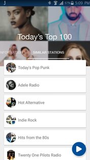 Jango Radio 6.8.8. Скриншот 6