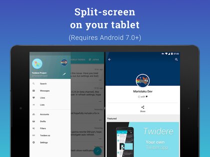 Twidere 4.1.8. Скриншот 7